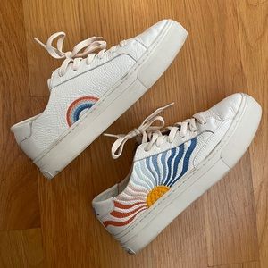 Soludos Hippie Wave Ibiza Platform Sneakers - size 9.5